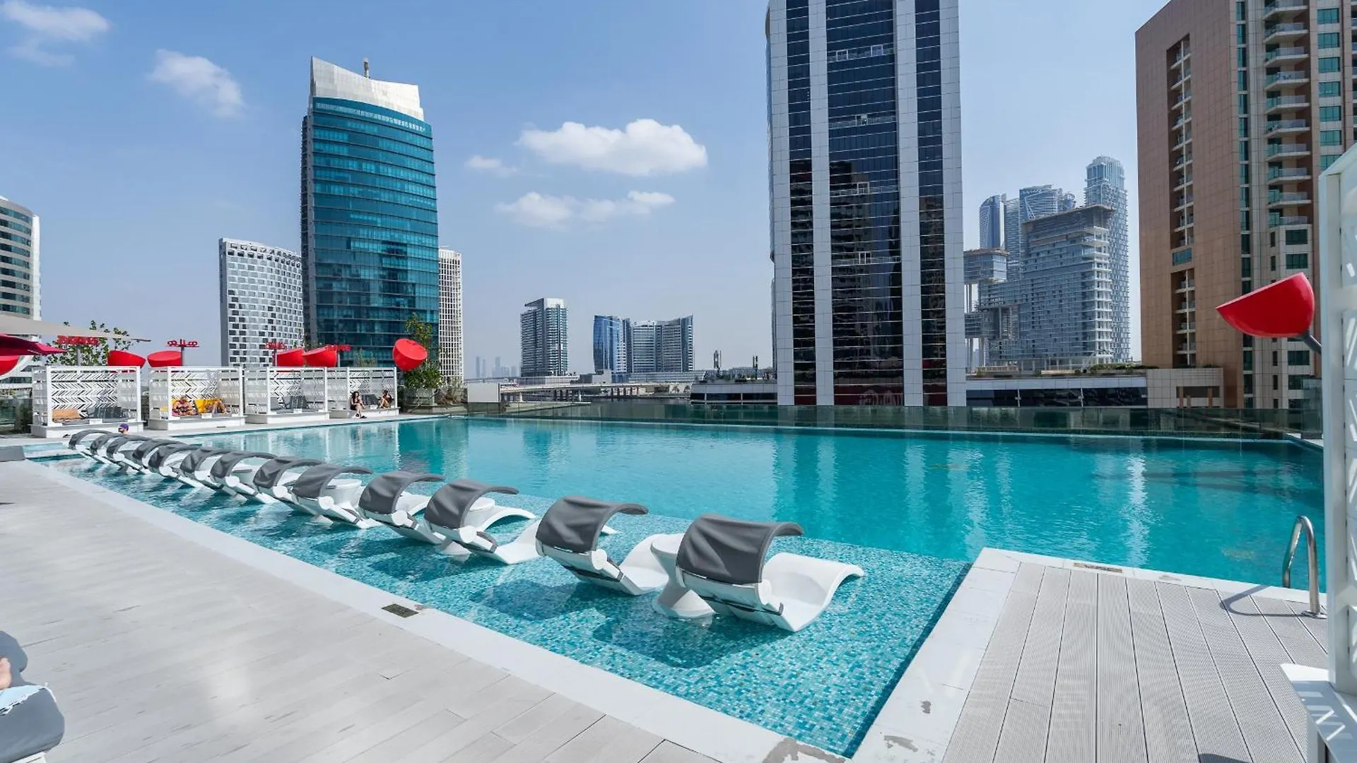 Apartment Vogue Mag318 Downtown Dubai Skyline View With Steps From Burj Khalifa And Dubai Mall