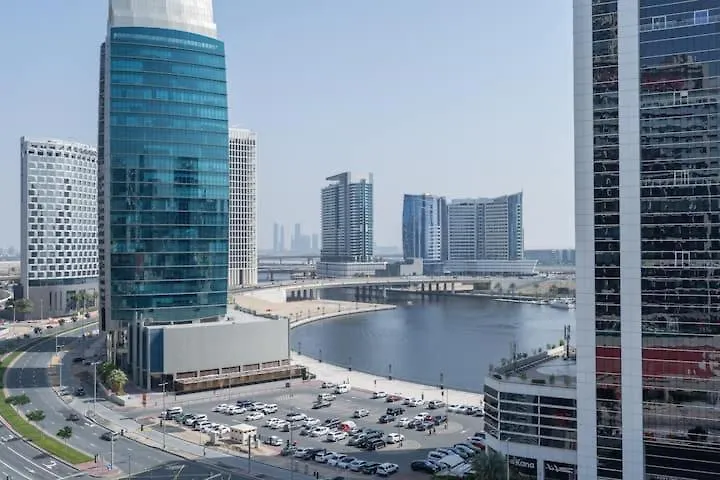 Apartman Vogue Mag318 Downtown Dubai Skyline View With Steps From Burj Khalifa And Dubai Mall